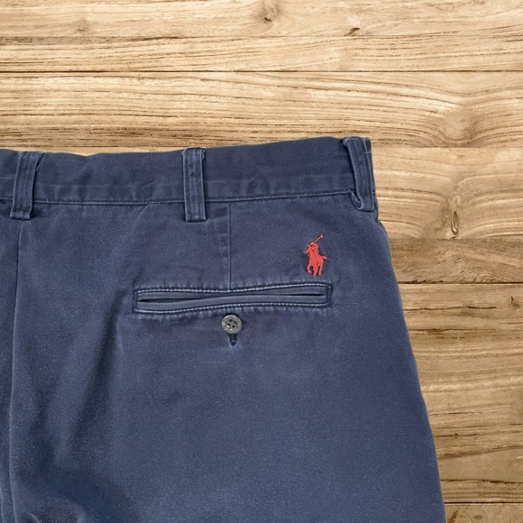 Polo Ralph Lauren Other - Polo Ralph Lauren Preston Pant Mens 36x30 Navy Blue Chino Cotton Straight Cotton